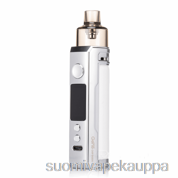 Vape Kauppa Voopoo Drag X 80w Pod Mod Kit Hopea Valkoinen